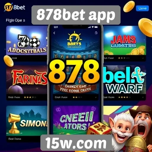 878bet app oferece diversas opções de jogos online