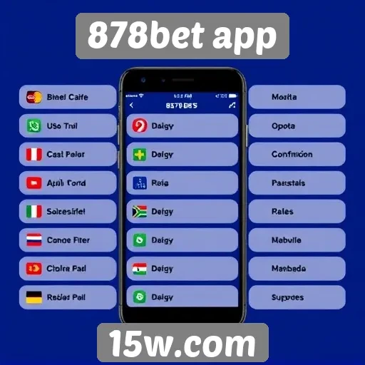 Métodos de pagamento aceitos no 878bet app