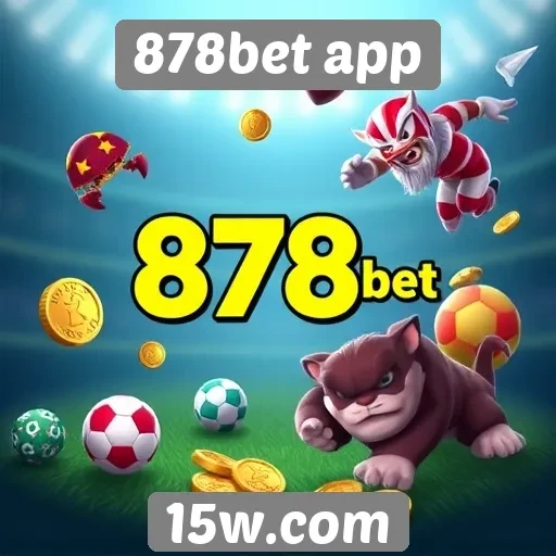 Variedade de jogos disponíveis no 878bet app